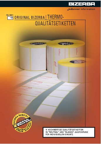 Bizerba minőségi címkék